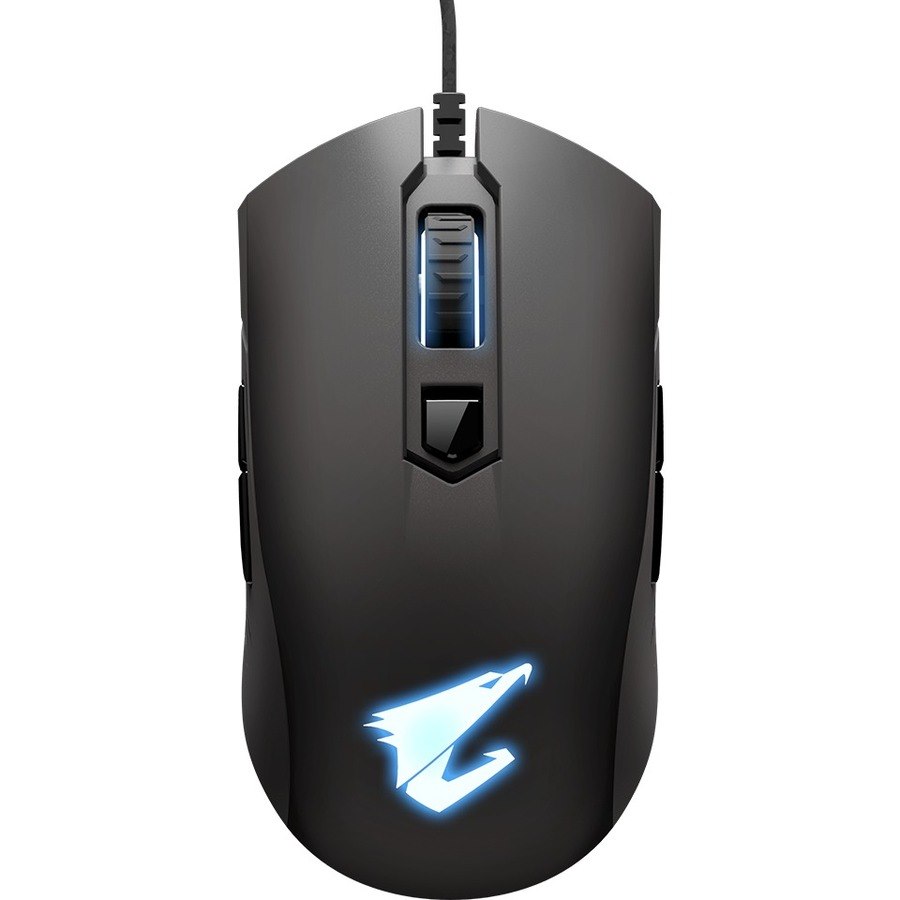 GIGABYTE M4 Gaming Mouse - USB - Pixart 3988 - Matte Black