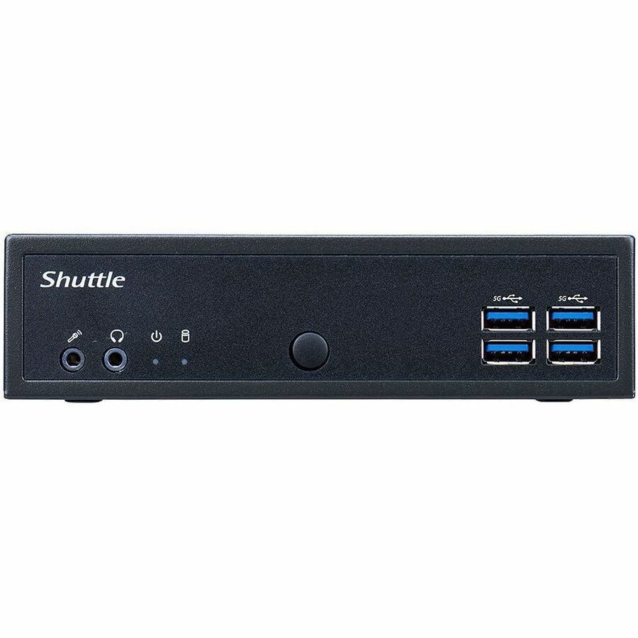 Shuttle XPC DL40N Barebone-System - 2U Desktop - Socket BGA-1528 - 1 x Prozessor-Support - Intel N-Serie N150 Quad-Core