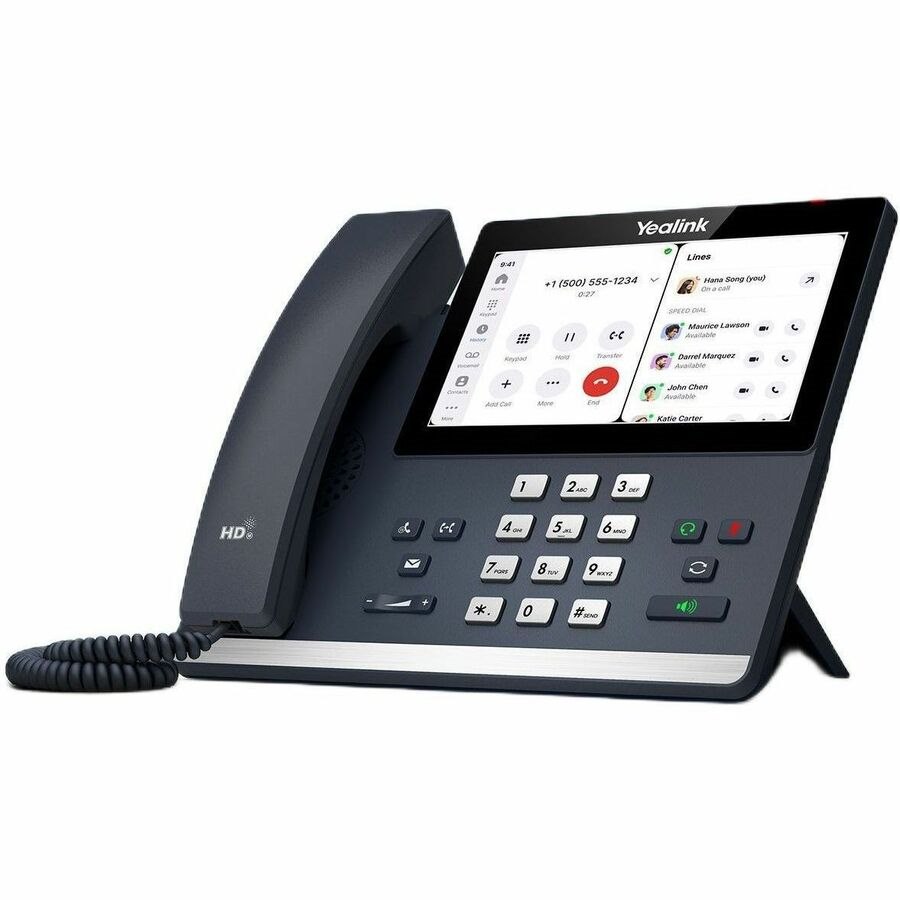 Yealink MP56 E2 IP Phone - Corded - Corded/Cordless - Bluetooth, Wi-Fi - Wall Mountable, Stand Mountable - Classic Gray