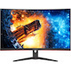 AOC C32G2E 32" Class Full HD Curved Screen Gaming LCD Monitor - 16:9 - Red, Black