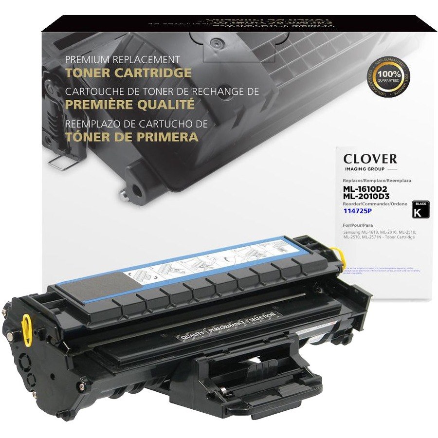 Clover Imaging Remanufactured Universal Toner Cartridge for Samsung ML-2010D3/ML-1610D2
