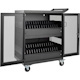 Eaton Tripp Lite Series Multi-Device Charging Cart, 32 AC Outlets, Chromebooks and Laptops, Wall-Mount Option, Black