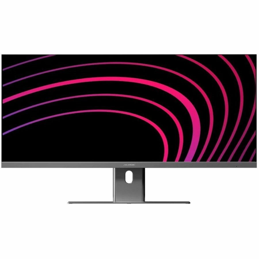 Alogic Edge 34C2KPDSGR 34" Class UWQHD LCD Monitor - 21:9 - Space Gray