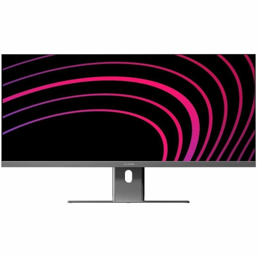 Alogic Edge 34C2KPDSGR 34" Class UWQHD LCD Monitor - 21:9 - Space Gray