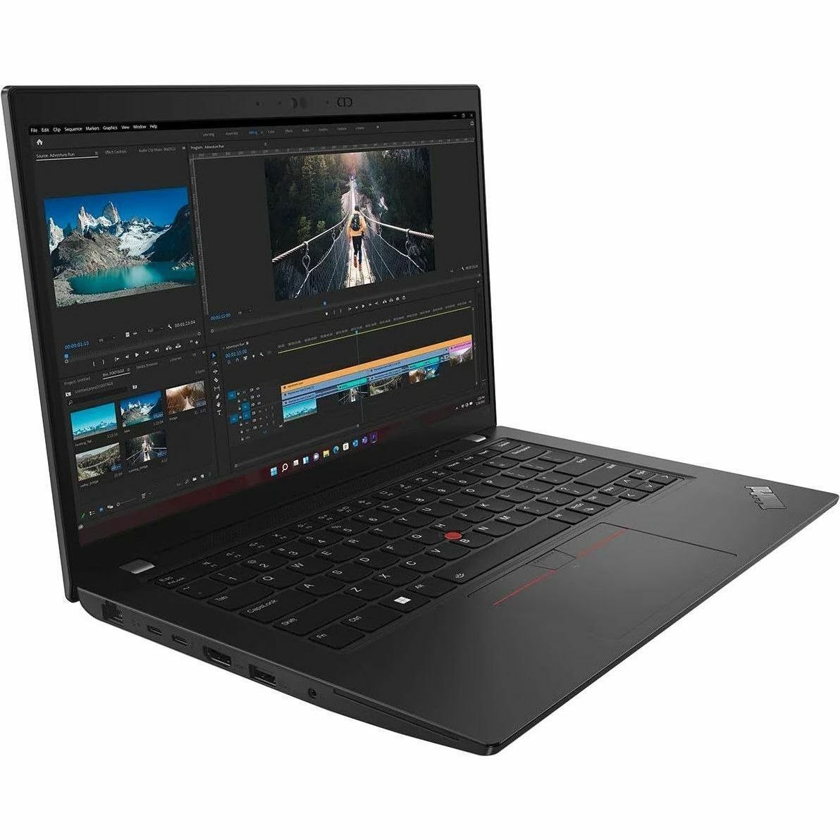 Lenovo ThinkPad L14 Gen 4 21H1005PUS 14" Notebook - Full HD - Intel Core i5 13th Gen i5-1345U - vPro Technology - 16 GB - 256 GB SSD - English Keyboard - Thunder Black