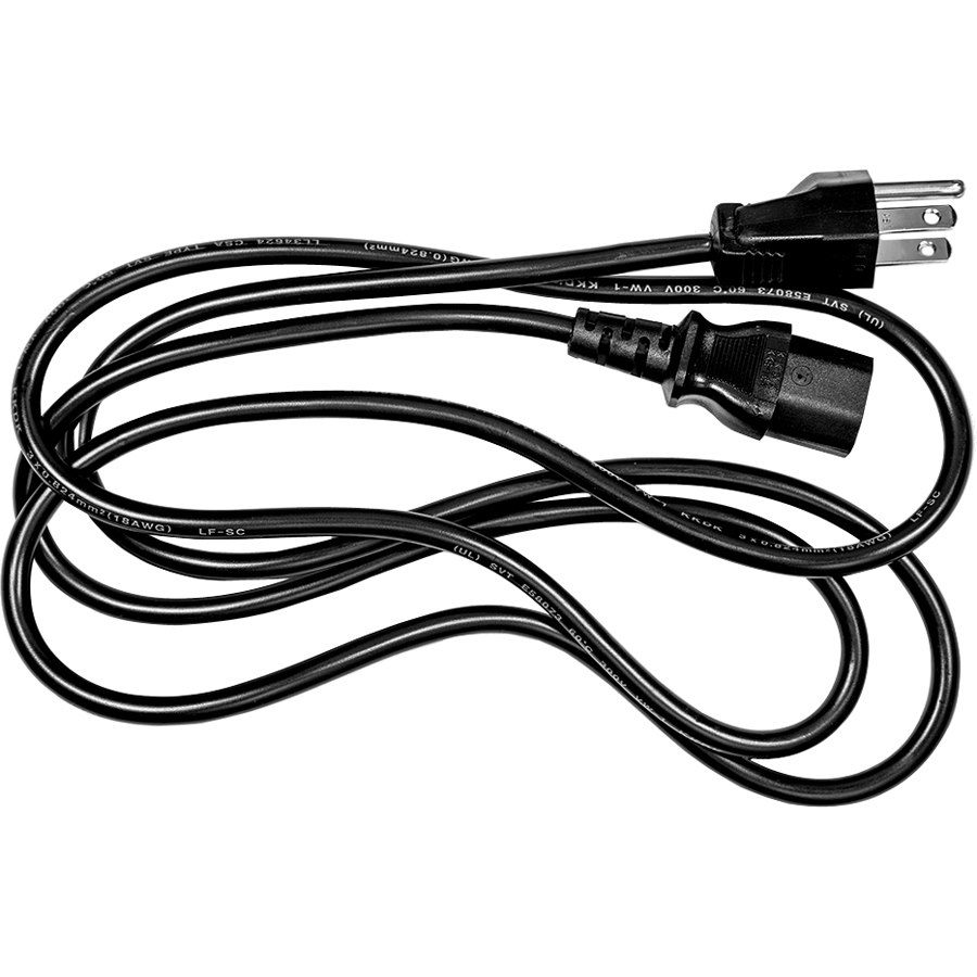 Rocstor 5ft Computer Power Cord NEMA5-15P to C13