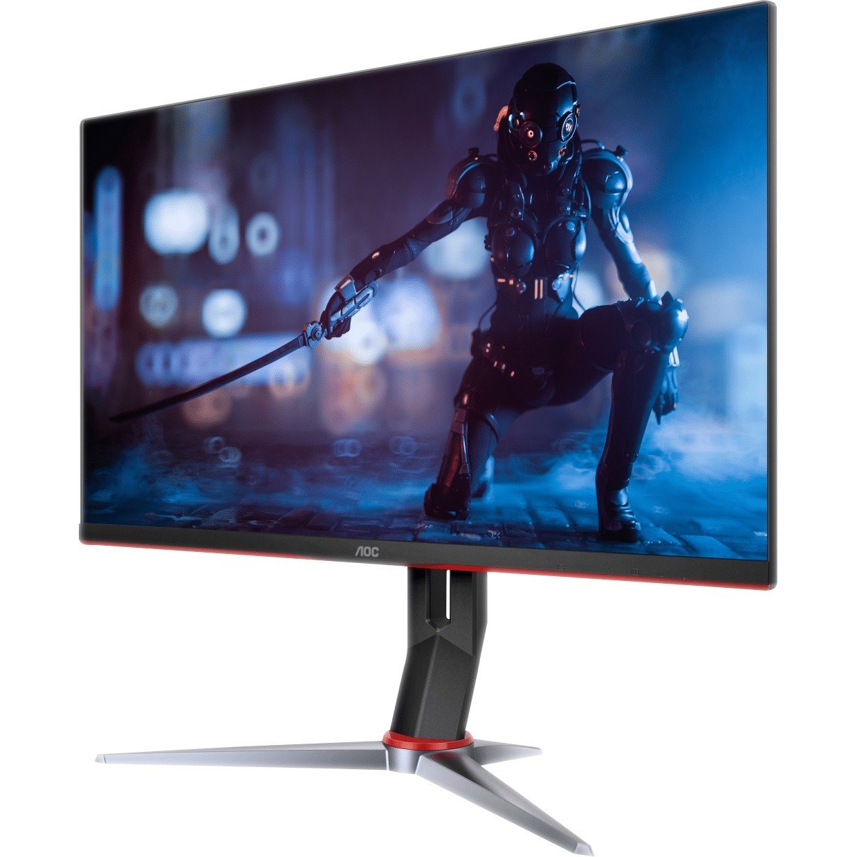 AOC Q27G2S/D 27" Class WQHD Gaming LCD Monitor - 16:9 - Black, Red