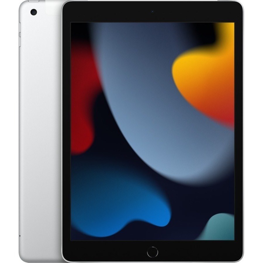 Apple iPad (9th Generation) Tablet - 25.9 cm (10.2") - Apple A13 Bionic Hexa-core - 256 GB Storage - iPadOS 15 - 4G - Silver