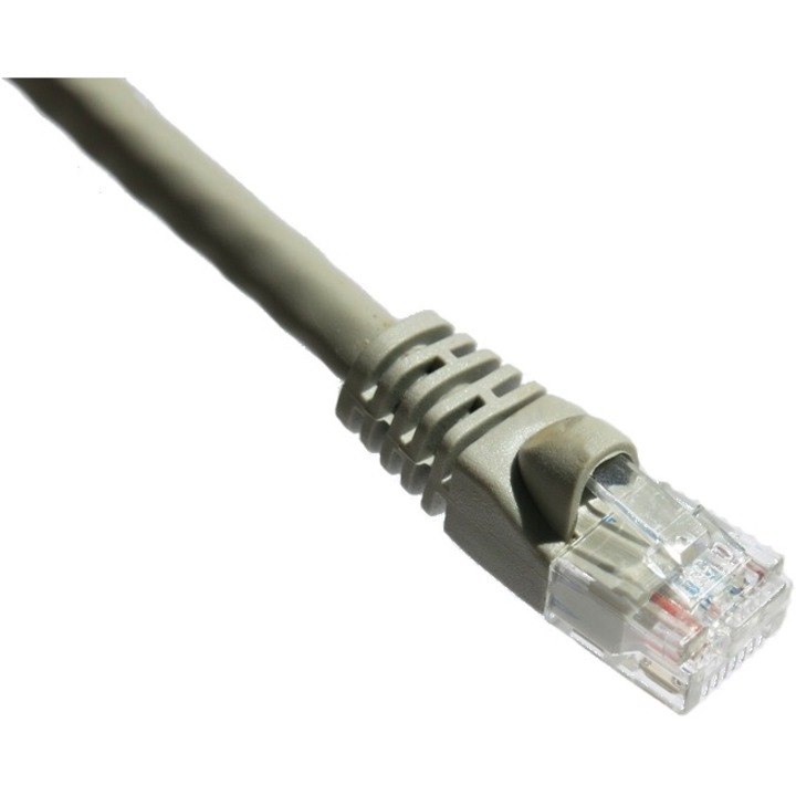 Axiom 2FT CAT6A 650mhz Patch Cable Molded Boot (Gray) - TAA Compliant