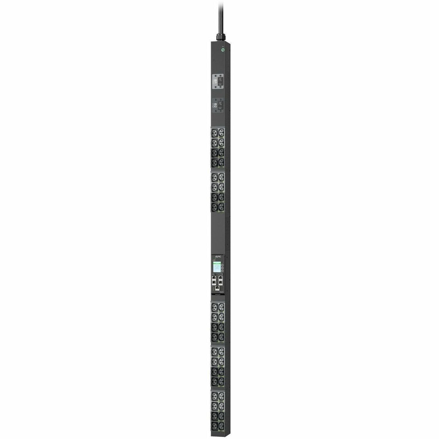 APC NetShelter Rack PDU Advanced Gen 2, Switched Metered Outlet, 5.0kW, 1Phase, 208V, 30A, L6-30P, 40 Outlet