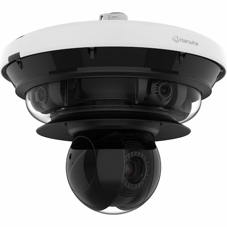 Wisenet PNM-C34404RQPZ 34 Megapixel Outdoor 4K Network Camera - Color - Dome - White