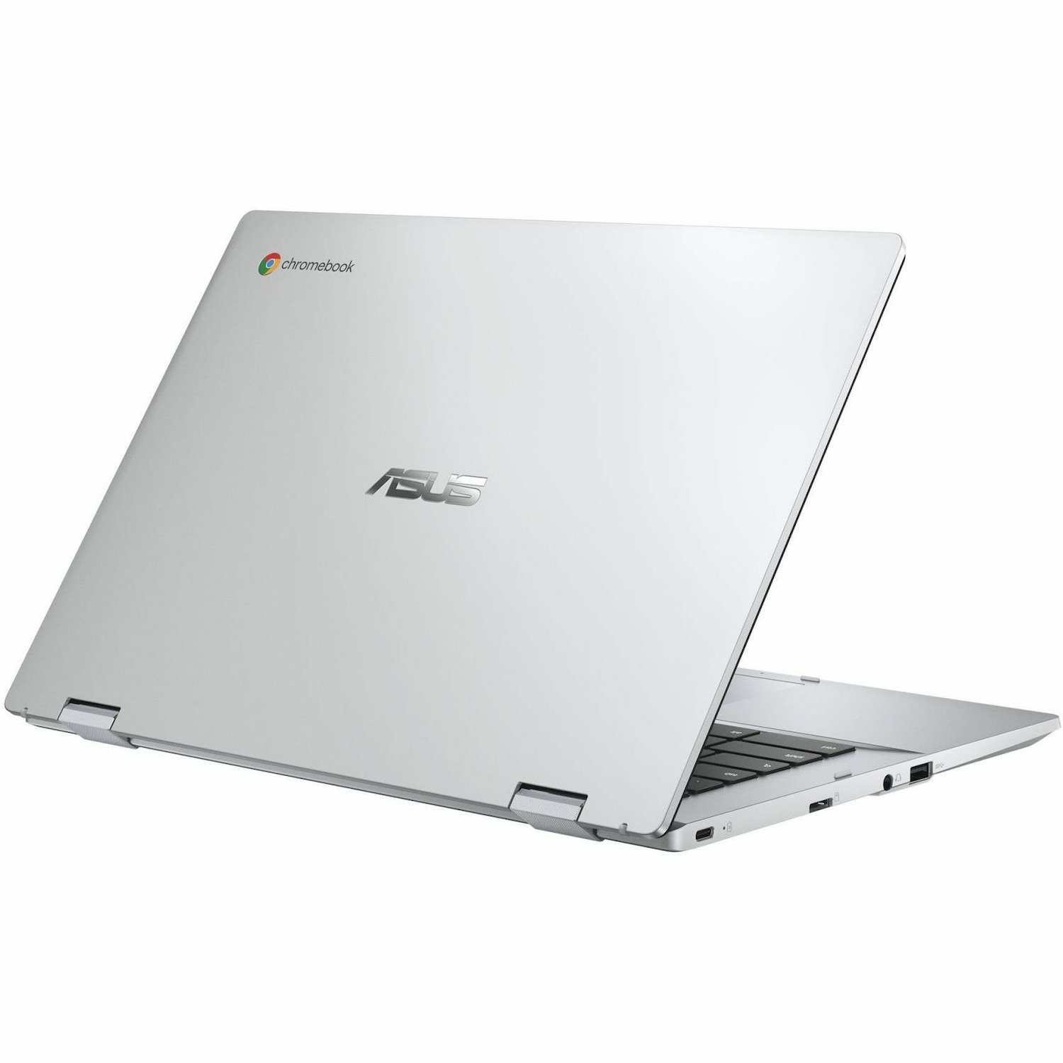 Asus Chromebook CX1 CX1400 CX1400FKA-GE84FT 14" Touchscreen Convertible 2 in 1 Chromebook - Full HD - Intel Celeron N4500 - 8 GB - 64 GB Flash Memory - Transparent Silver