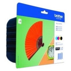 Brother LC-129XL Original Laser Toner Cartridge - Value Pack - Black, Magenta, Yellow, Cyan - 4 / Pack