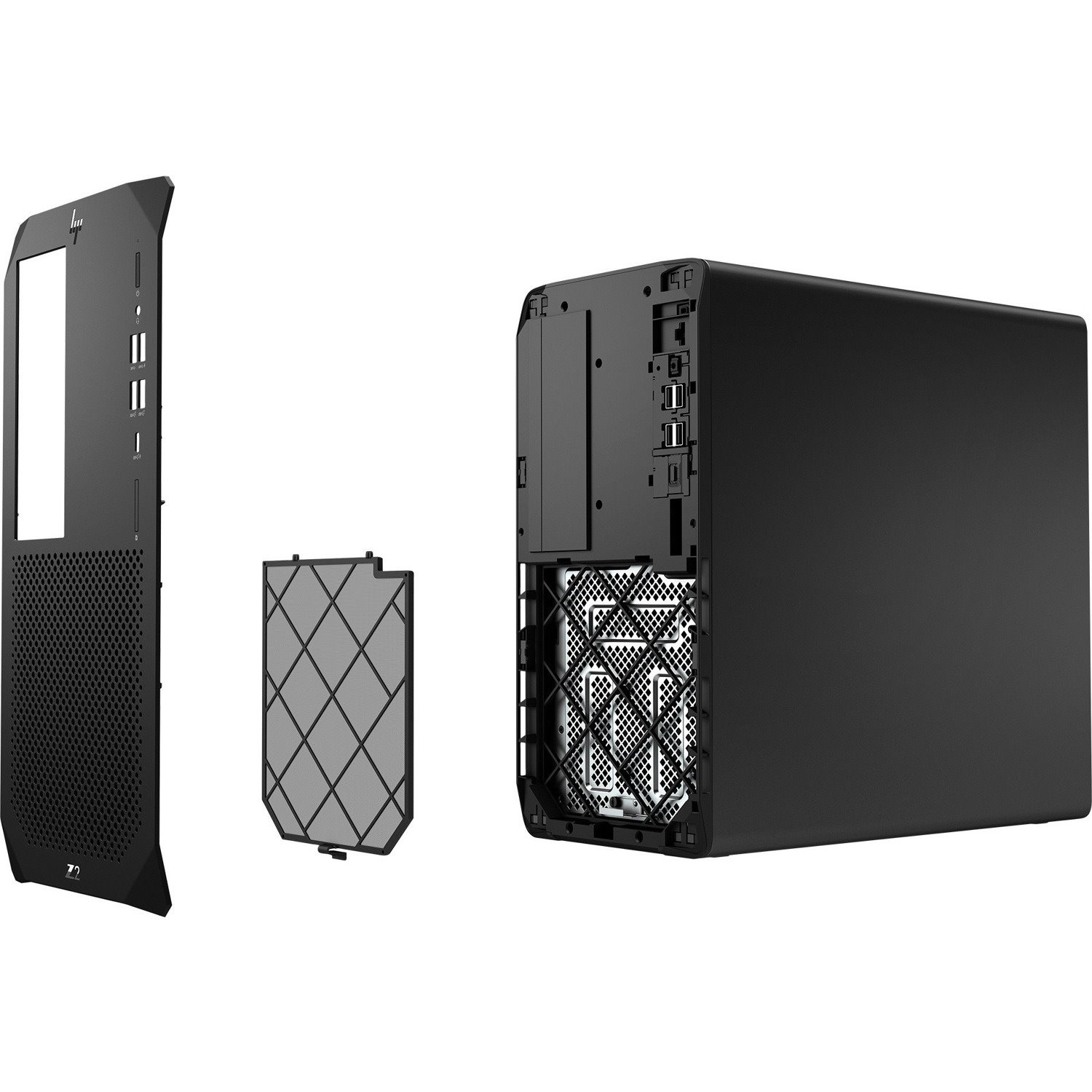 HP Z2 G5 Workstation - 1 Core i7 10th Gen i7-10700 - vPro Technology - 16 GB - 512 GB SSD - Tower - Black