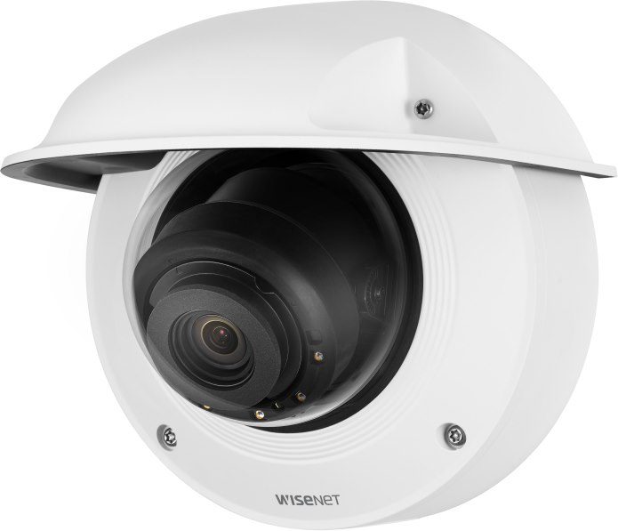 Wisenet XNV-8082R 6 Megapixel Indoor/Outdoor Network Camera - Color - Dome - White