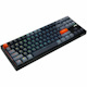 Adesso EasyTouch 1100 Keyboard - Wired/Wireless Connectivity - USB Interface - RGB LED - English (US) - Grey