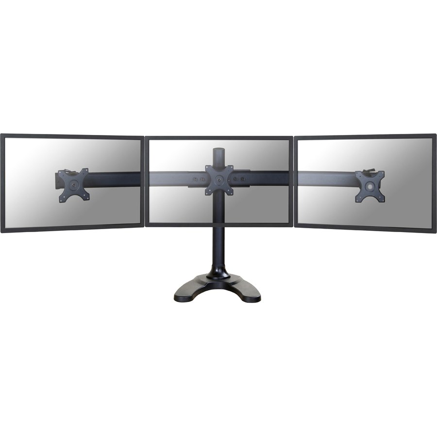 De FPMA-D700DD3 is een bureausteun voor 3 flatscreens t/m 27" (65 cm).