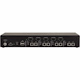 Black Box KVM Switch, NIAP 4.0 Certified - 4-Port, Single-Monitor, FlexPort HDMI/DisplayPort, CAC