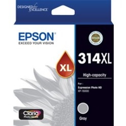 Epson Claria Photo HD 314XL Original High Yield Inkjet Ink Cartridge - Grey - 1 Pack