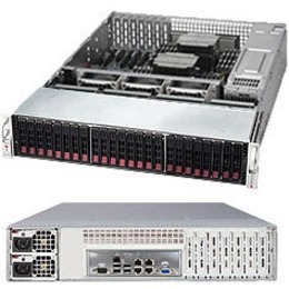 Supermicro SuperServer 2028R-E1CR24H Server Barebone System - 2U Rack-mountable - Socket LGA 2011-v3 - 2 x Processor Support