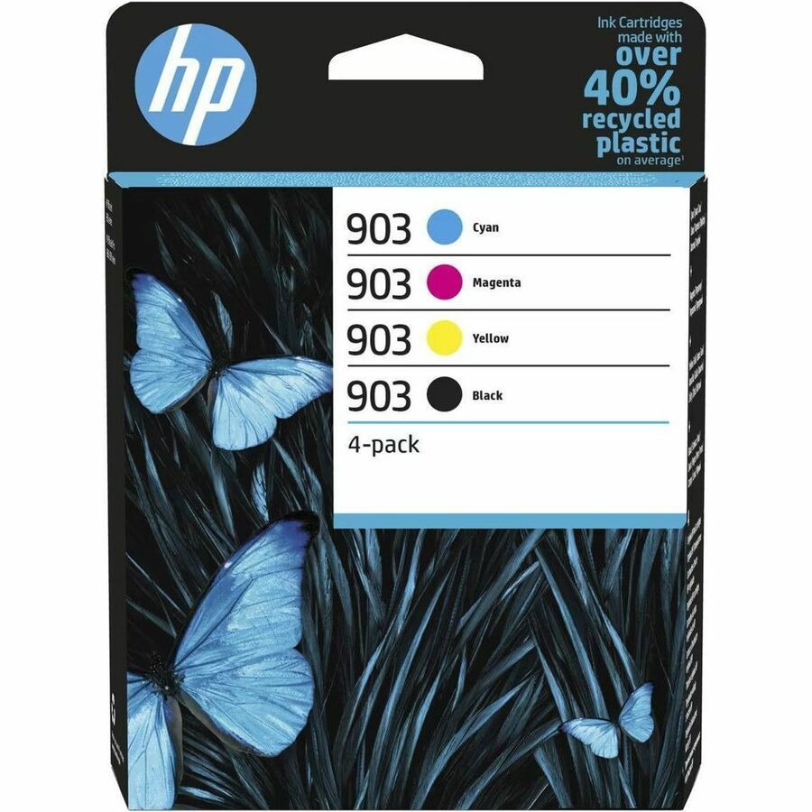 HP 903 Original Inkjet Ink Cartridge - Multi-pack - Black, Cyan, Magenta, Yellow - 4 / Pack