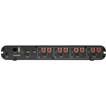 Belkin Universal 2nd Gen Secure KVM Switch, 4-Port Single Head w/ CAC