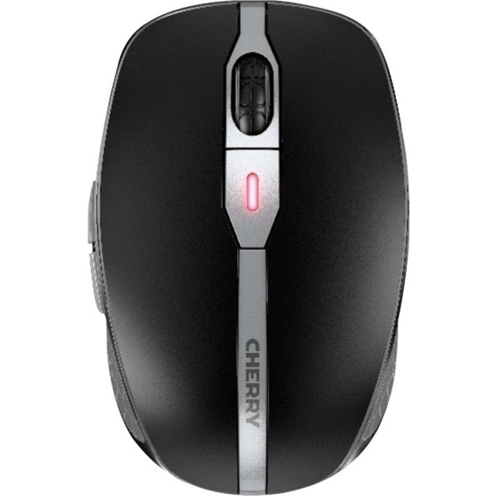 CHERRY MW 9100 Mouse - Bluetooth/Radio Frequency - USB - Optical - 6 Button(s) - Black - 1