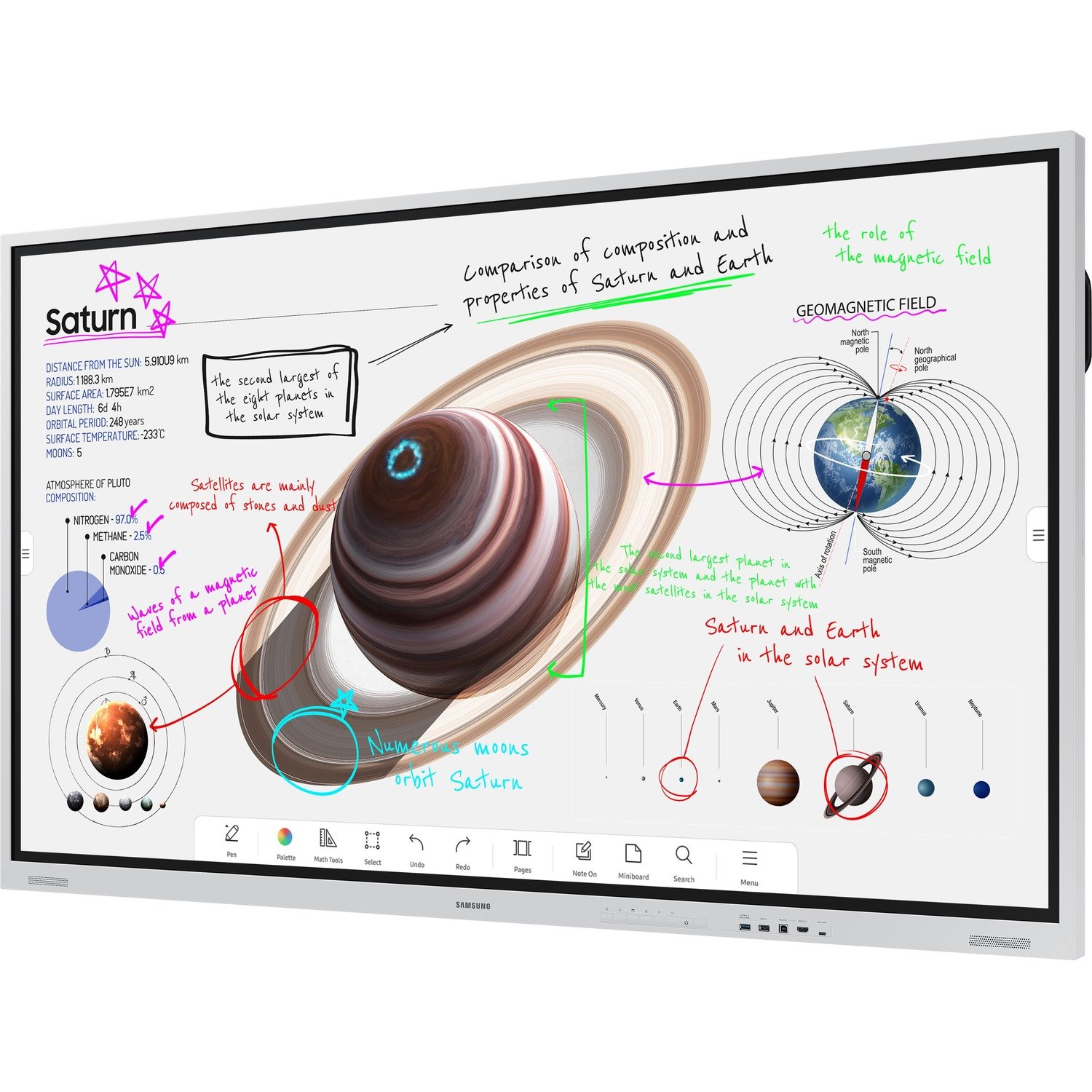 Samsung WM85B 85" 4K UHD LCD Collaboration Display