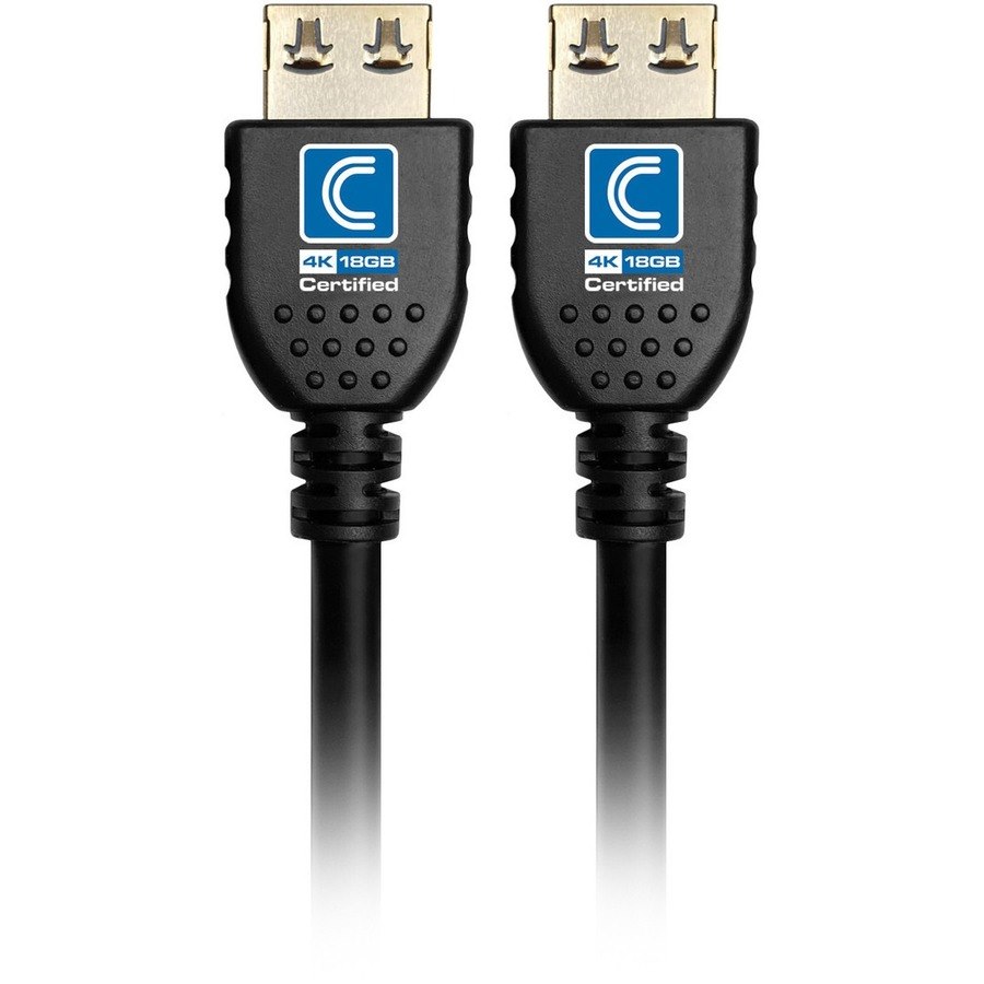 Comprehensive NanoFlex&trade; Pro AV/IT Integrator Series&trade; Active 4K 18G High Speed HDMI Cable Jet Black 25ft