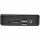 Eaton Tripp Lite Series 2-Port DisplayPort KVM Switch 4K 60 Hz with Audio, Cables and USB Peripheral Sharing