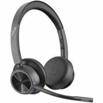 Poly Voyager 4300 UC 4310-M Wired/Wireless Over-the-head, On-ear Stereo Headset - Black