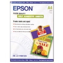 Epson A4 Self-Adhesive Photo Paper