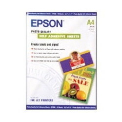 Epson A4 Self-Adhesive Photo Paper