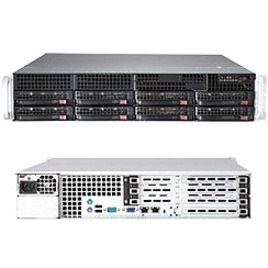 Supermicro SuperServer 6027R-TDT+ Server Barebone System - 2U Rack-mountable - Socket R LGA-2011 - 2 x Processor Support