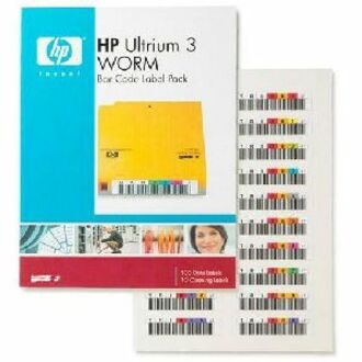 HP Ultrium 3 WORM Bar Code Label Pack