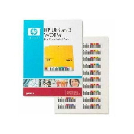 HP Ultrium 3 WORM Bar Code Label Pack