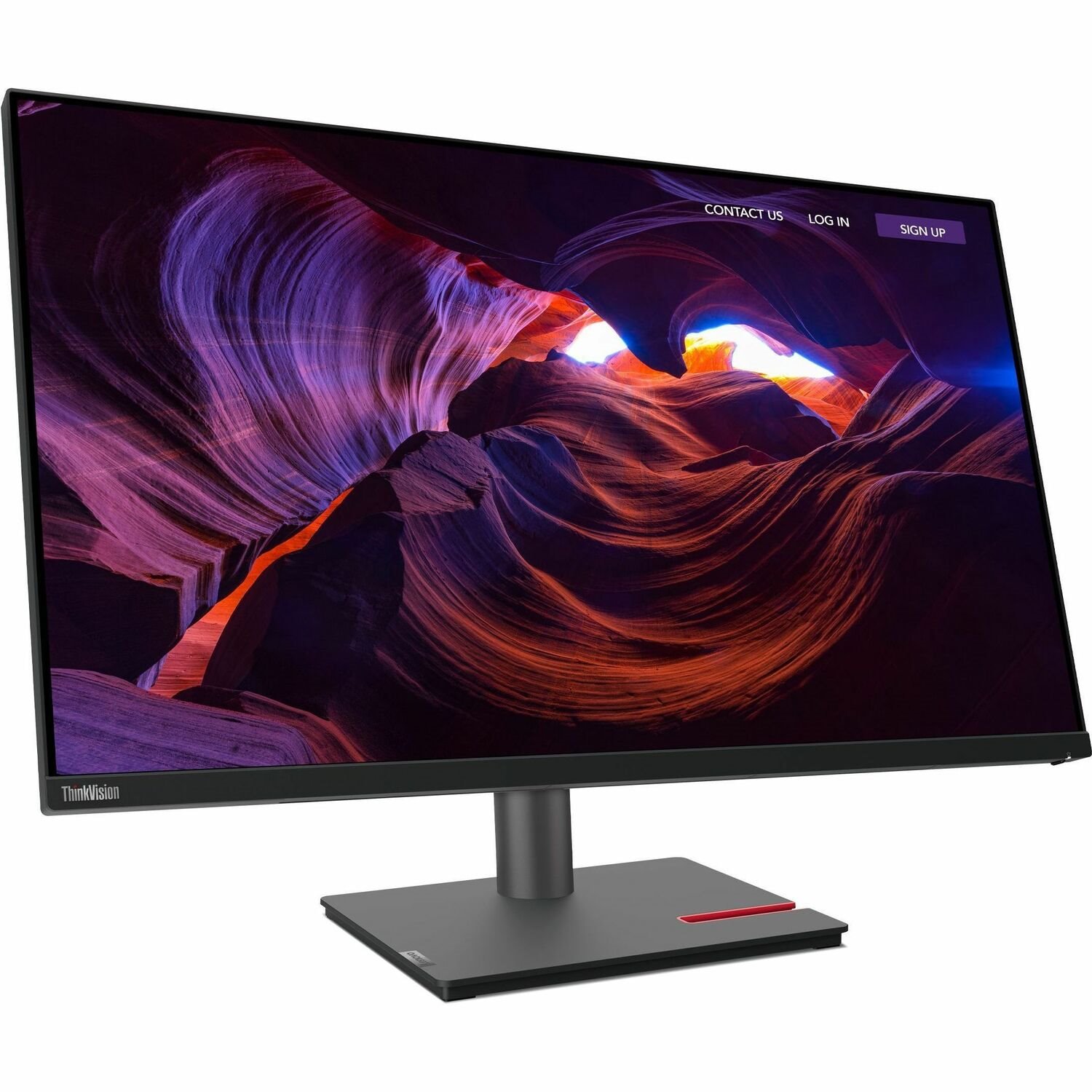 Lenovo ThinkVision P32p-30 32" Class 4K UHD LED Monitor - 16:9 - Raven Black