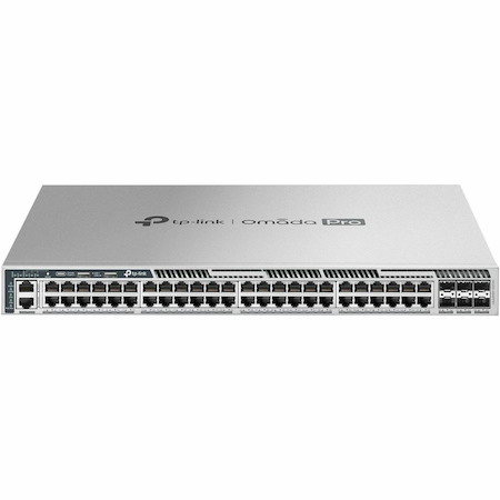Omada Pro 8-Port 2.5G Stackable L3 Managed PoE++ Switch with 6 25G Slots