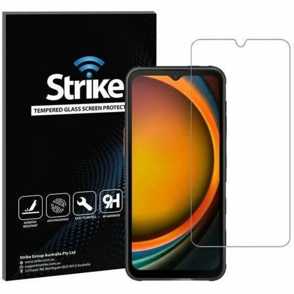 Strike 9H Tempered Glass Screen Protector for Samsung Galaxy XCover7, Galaxy XCover7 Pro