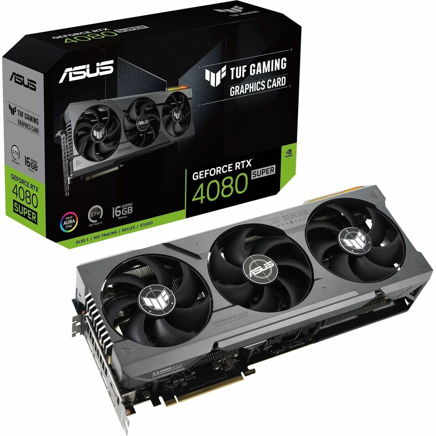 TUF NVIDIA GeForce RTX 4080 SUPER Graphic Card - 16 GB GDDR6X