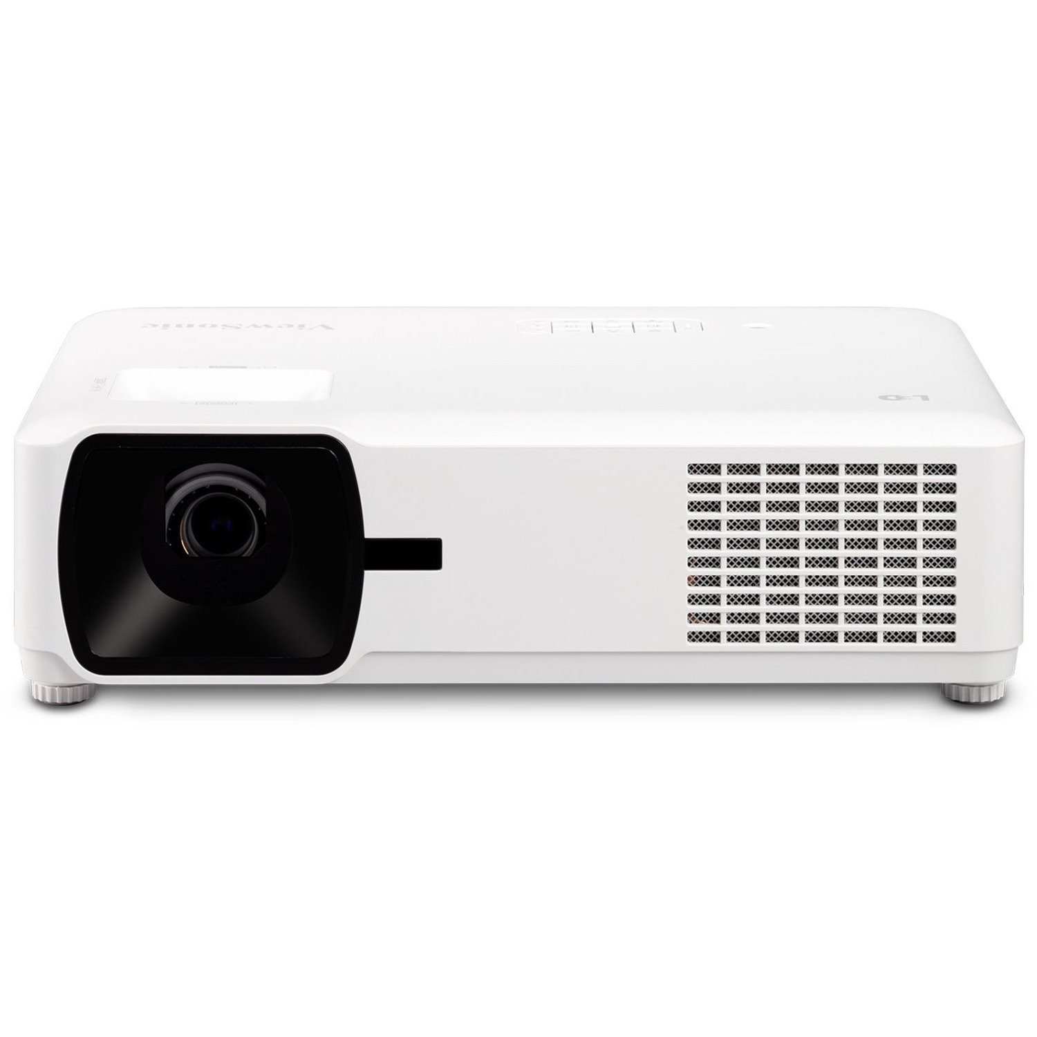 ViewSonic LS610WH 4000 Lumens WXGA LED Projector with H/V Keystone, 4 Corner Adjustment and LAN Control for Home and Office