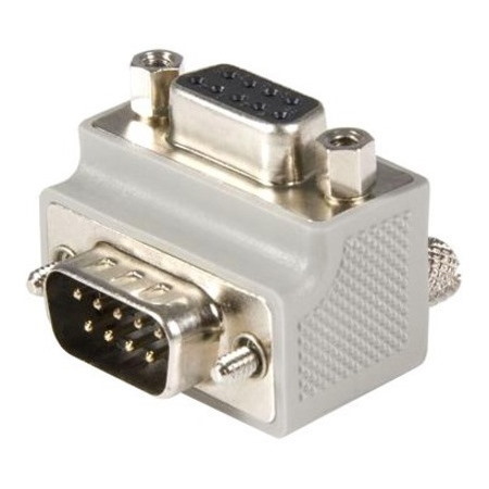 StarTech.com Serial adapter cable - Type 2 - right angle DB9 (m) -DB9 (f) - Serial ATA