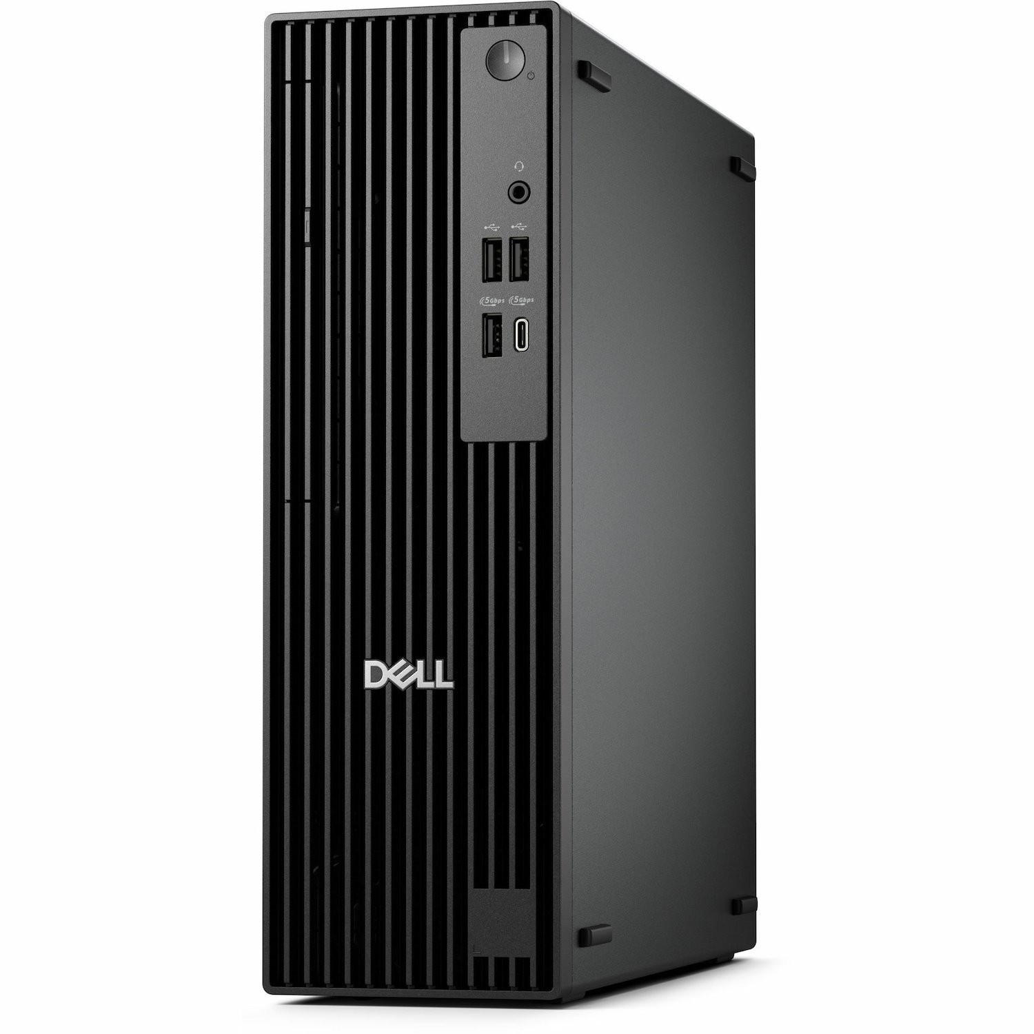 Dell Pro Slim QCS1250 Desktop Computer - Intel Core Ultra 5 235 - vPro Technology - 16 GB - 512 GB SSD - Slim PC - Standard Black