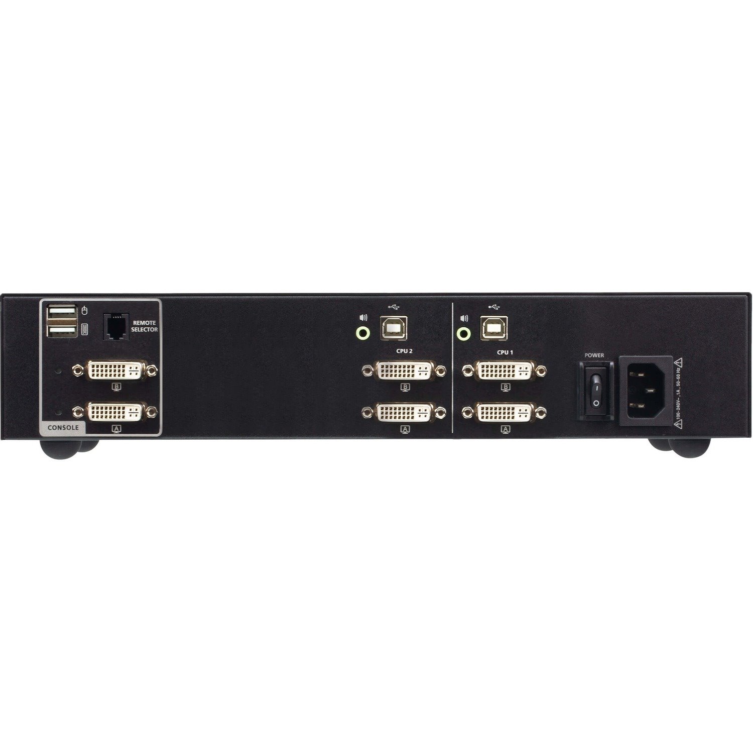 ATEN 2-Port USB DVI Dual Display Secure KVM Switch (PSD PP v4.0 Compliant)