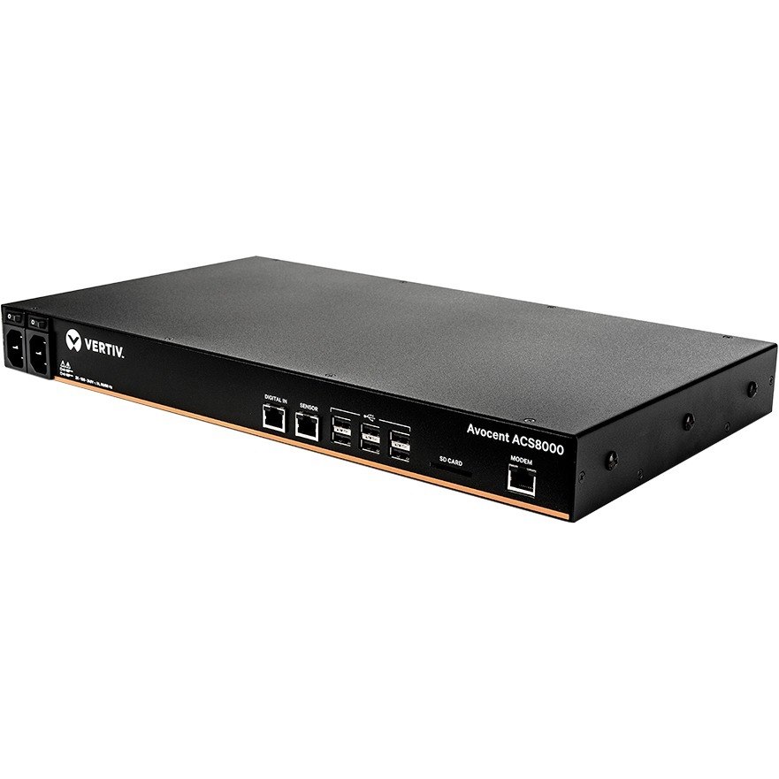 Vertiv Avocent ACS8000 Serial Console - 16 port Console Server | Modem | Dual AC