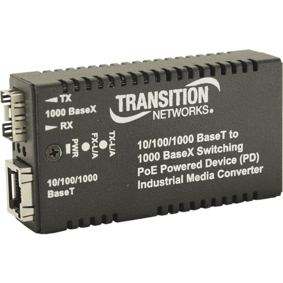 Mini Gigabit Ethernet Unidirectional Media Converter 10/100/1000Base-T Port to 100/1000Base-X Port
