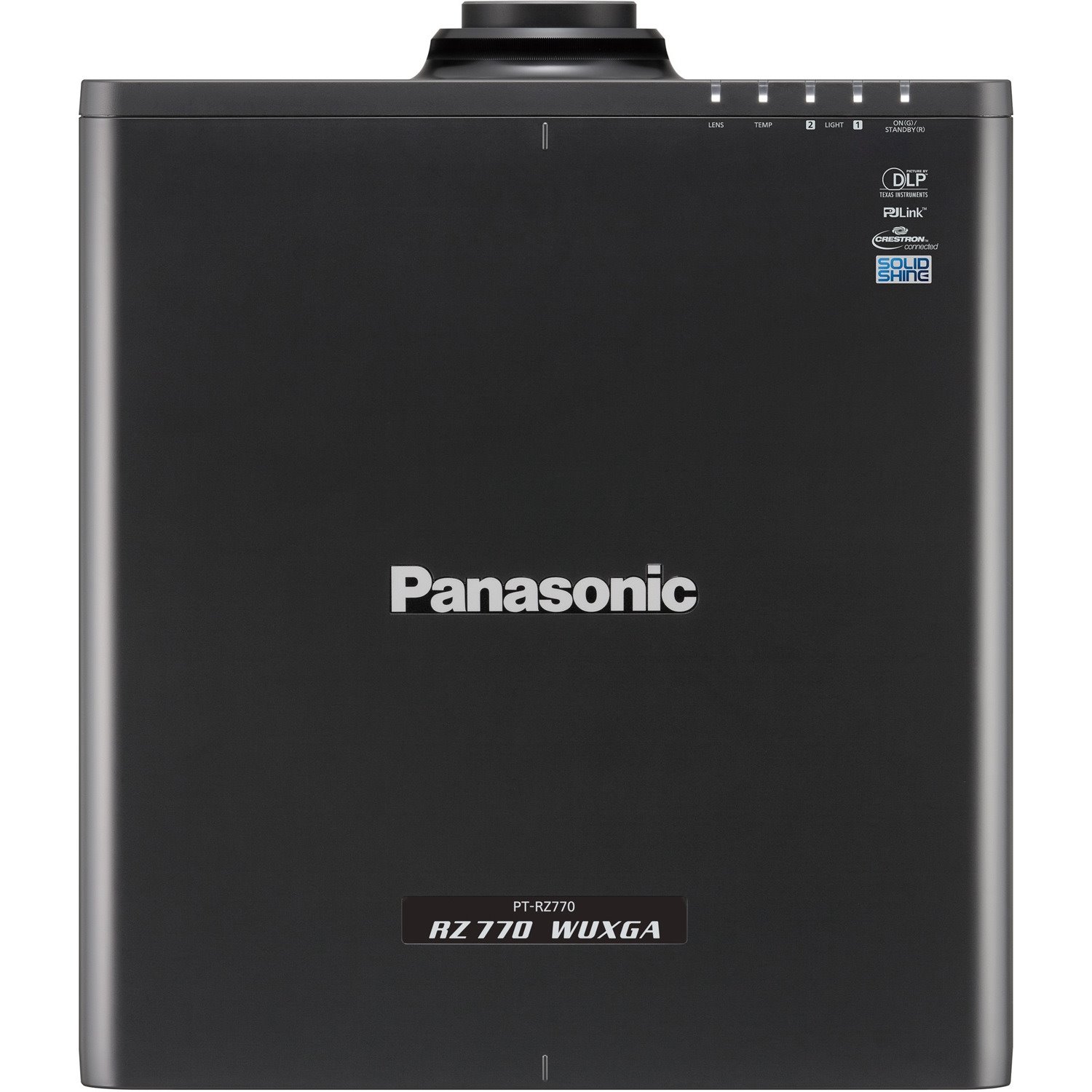 Panasonic SOLID SHINE PT-RZ770L DLP Projector - 16:10 - Black