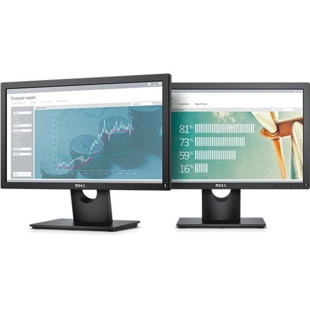 Dell E1916H WXGA LCD Monitor - 16:9 - Black