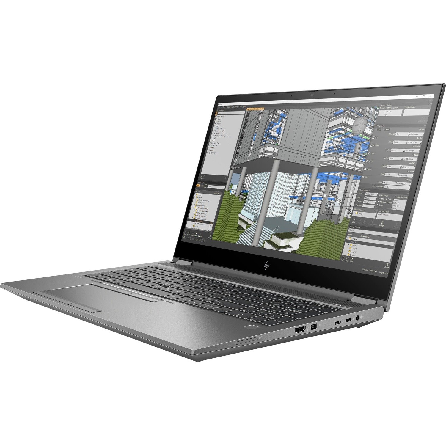 HP ZBook Fury 15 G8 15.6" Touchscreen Rugged Mobile Workstation - 4K UHD - Intel Core i7 11th Gen i7-11850H - vPro Technology - 16 GB - 512 GB SSD - English, French Keyboard