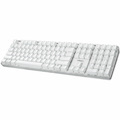Adesso EasyTouch 680 Keyboard - Cable Connectivity - USB Type C Interface - LED - English (US) - White